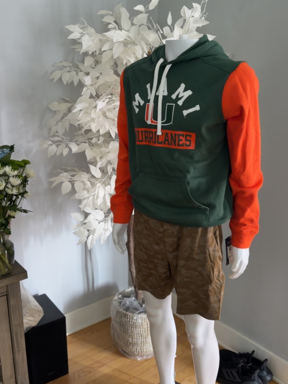University of Miami Hurricanes Fanatics Hoodie Brand New